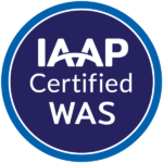 IAAP WAS certification badge